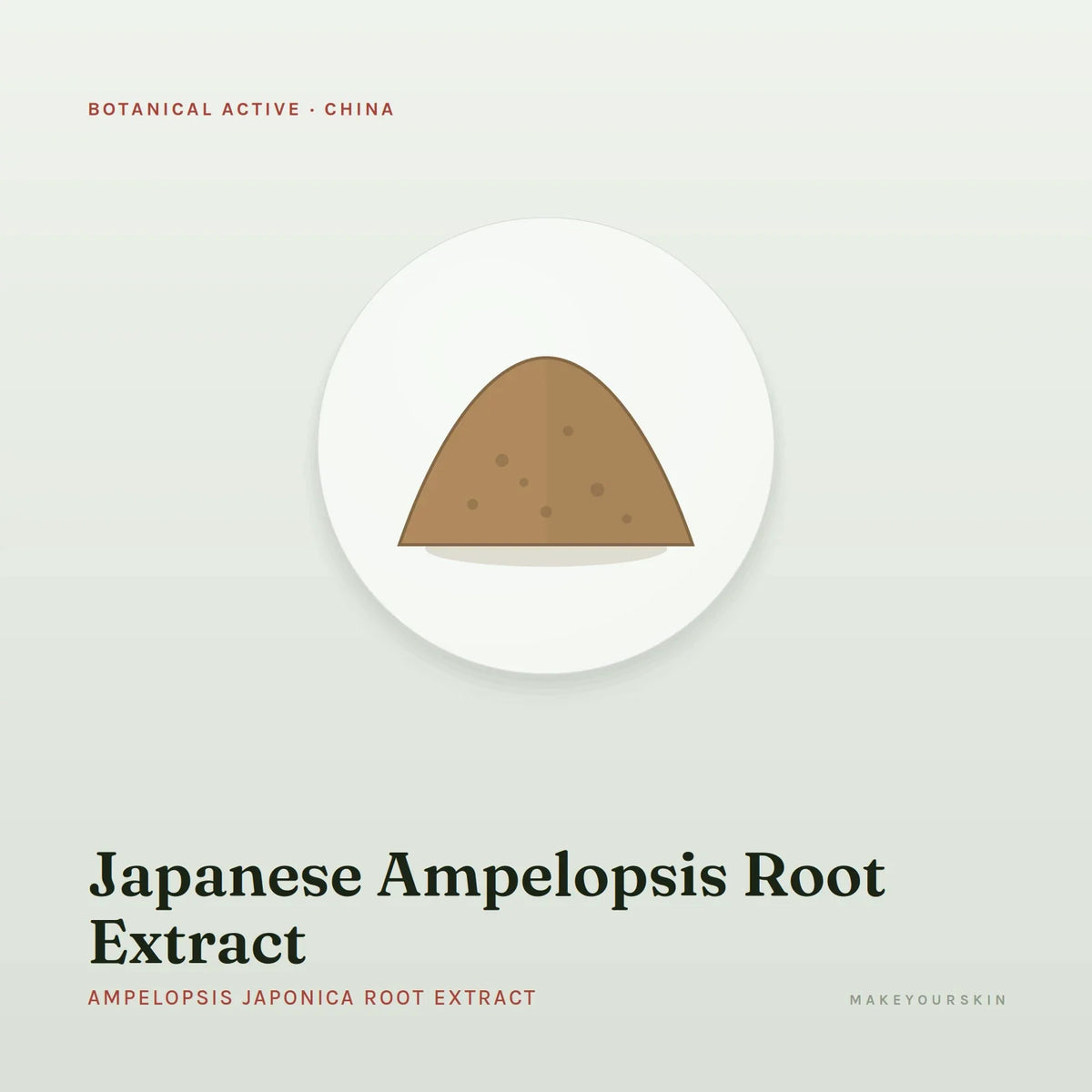 Japanese Ampelopsis Root Extract (Ampelopsis Japonica Root Extract) — powder, China · TCM — MakeYourSkin