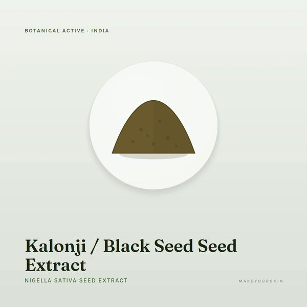 Kalonji / Black Seed Seed Extract (Nigella Sativa Seed Extract) — powder, India · Ayurveda — MakeYourSkin