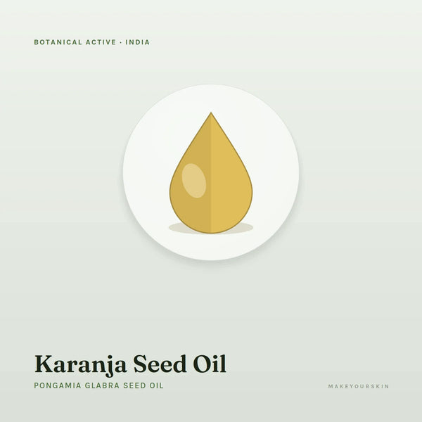 Karanja Seed Oil (Pongamia Glabra Seed Oil) — oil, India · Ayurveda — MakeYourSkin