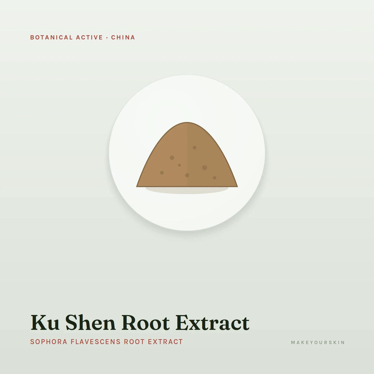 Ku Shen Root Extract (Sophora Flavescens Root Extract) — powder, China · TCM — MakeYourSkin