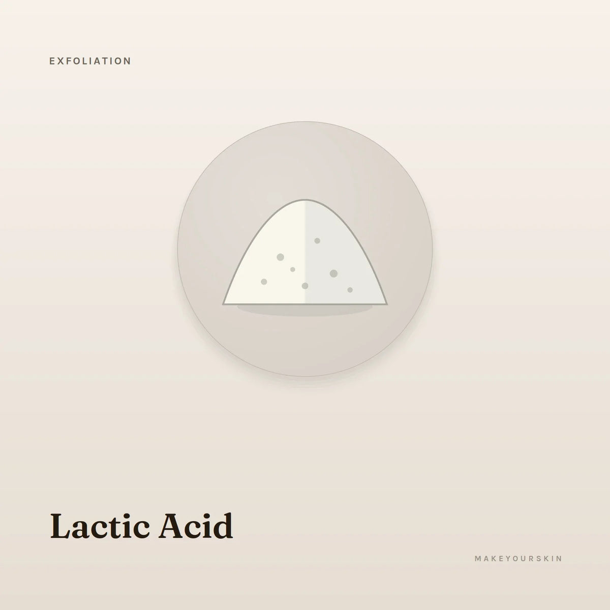 Lactic Acid — powder, Global — MakeYourSkin