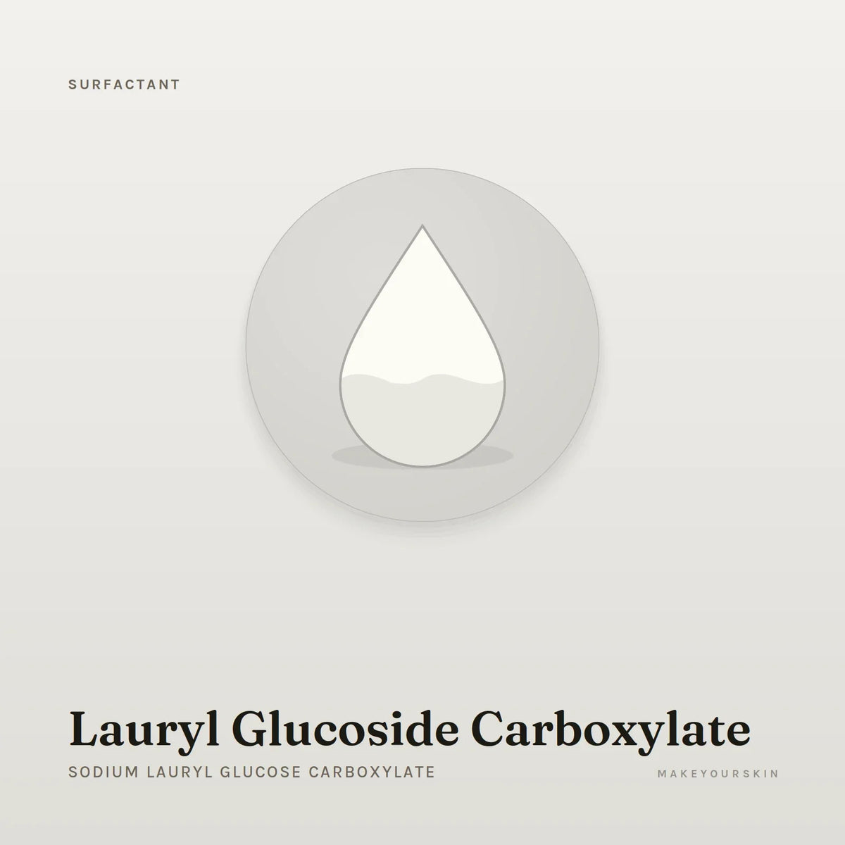 Lauryl Glucoside Carboxylate (Sodium Lauryl Glucose Carboxylate) — liquid, Global — MakeYourSkin