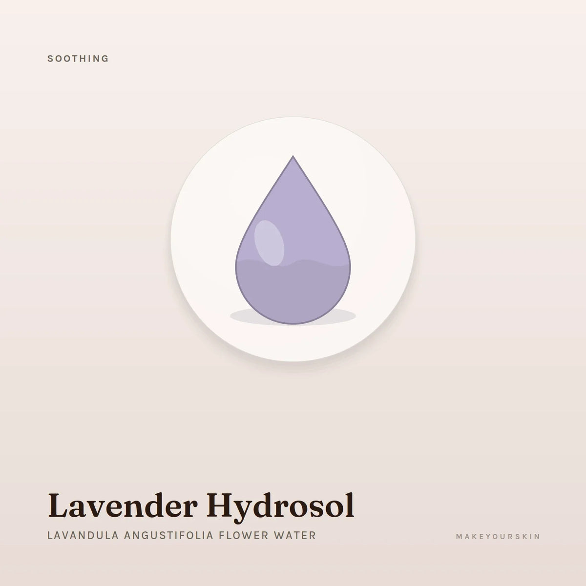 Lavender Hydrosol (Lavandula Angustifolia Flower Water) — liquid, Global — MakeYourSkin