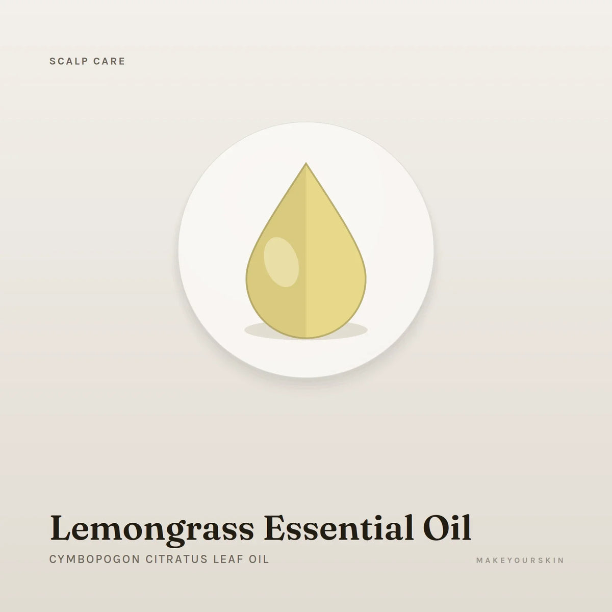 Lemongrass Essential Oil (Cymbopogon Citratus Leaf Oil) — oil, Global — MakeYourSkin