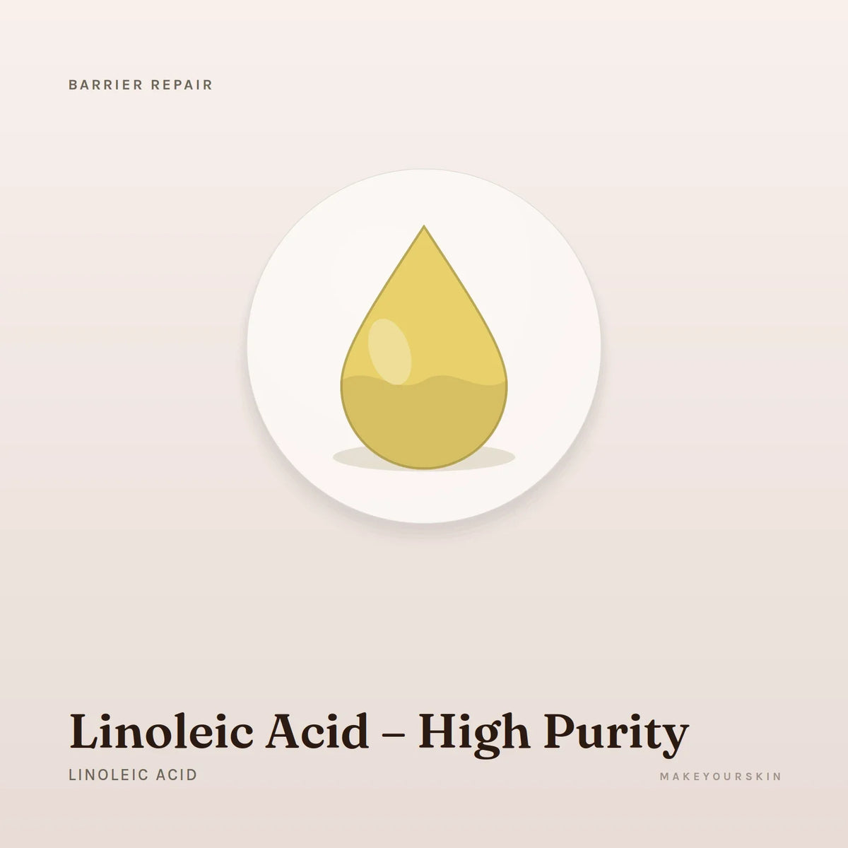 Linoleic Acid – High Purity (Linoleic Acid) — liquid, Global — MakeYourSkin