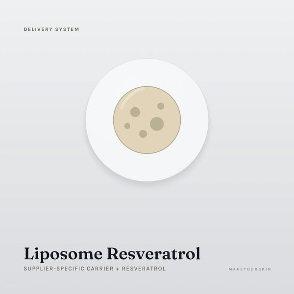 Liposome Resveratrol (Supplier-specific carrier + Resveratrol) — dispersion, Global — MakeYourSkin