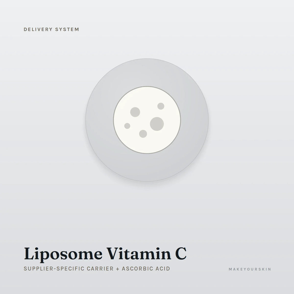 Liposome Vitamin C (Supplier-specific carrier + Ascorbic Acid) — dispersion, Global — MakeYourSkin