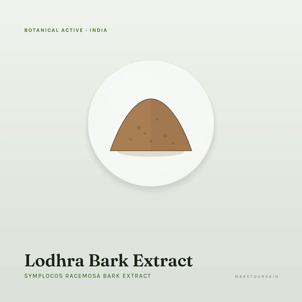 Lodhra Bark Extract (Symplocos Racemosa Bark Extract) — powder, India · Ayurveda — MakeYourSkin