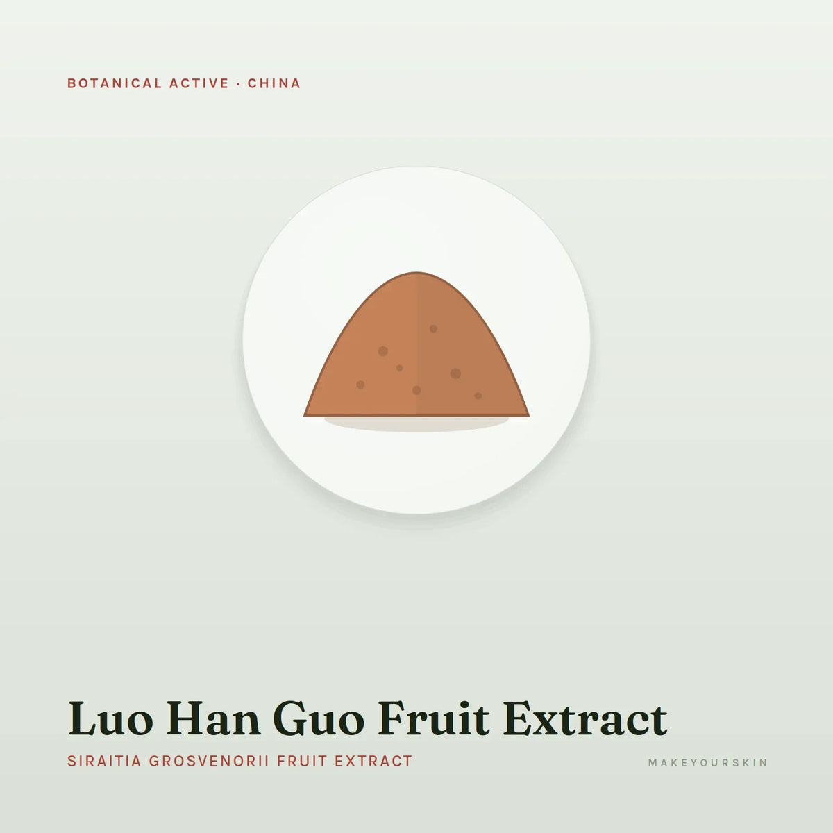 Luo Han Guo Fruit Extract (Siraitia Grosvenorii Fruit Extract) — powder, China · TCM — MakeYourSkin