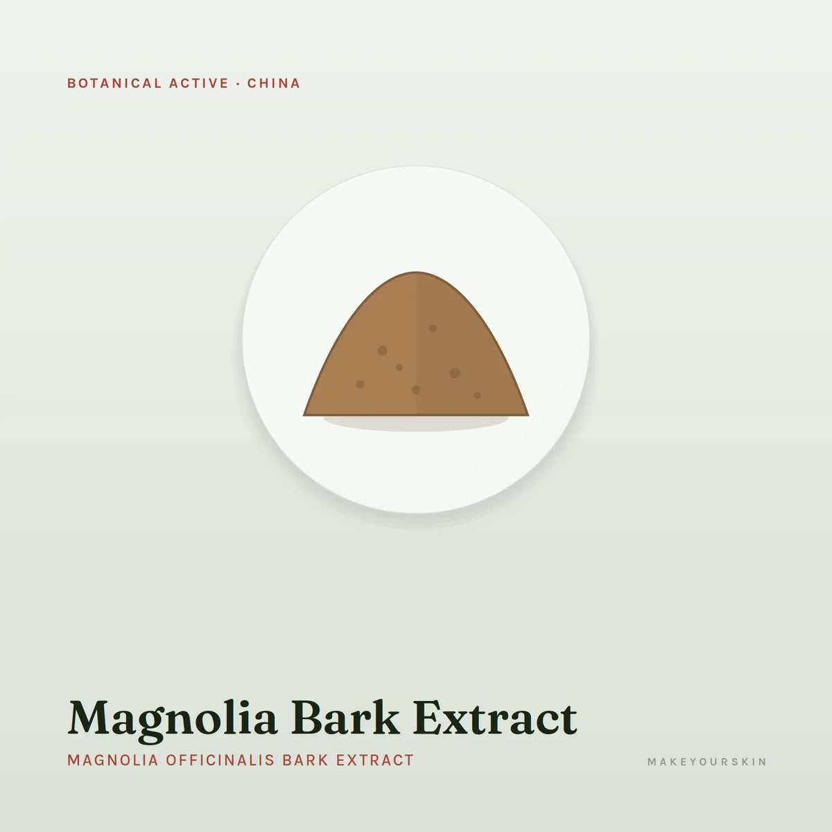 Magnolia Bark Extract (Magnolia Officinalis Bark Extract) — powder, China · TCM — MakeYourSkin