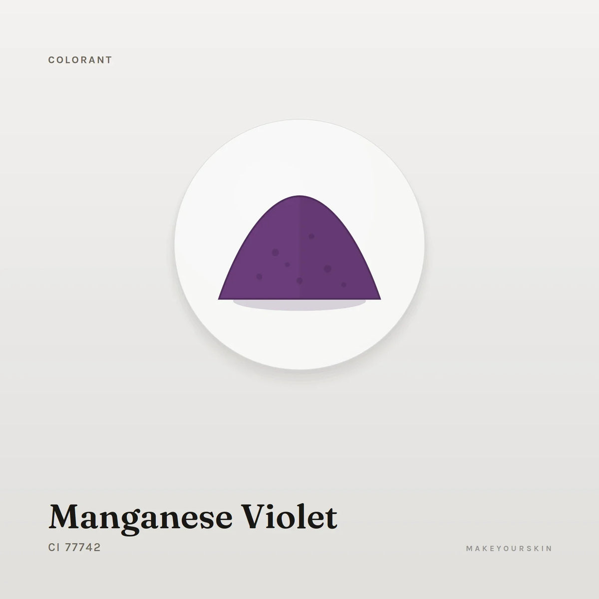 Manganese Violet (CI 77742) — powder, Global — MakeYourSkin