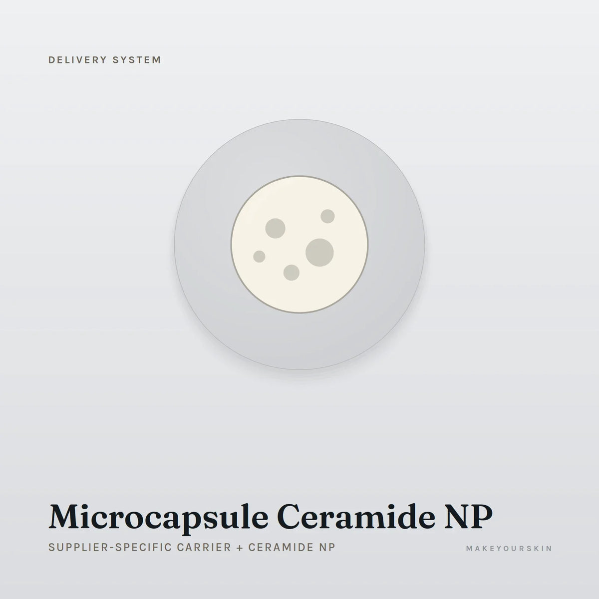 Microcapsule Ceramide NP (Supplier-specific carrier + Ceramide NP) — dispersion, Global — MakeYourSkin