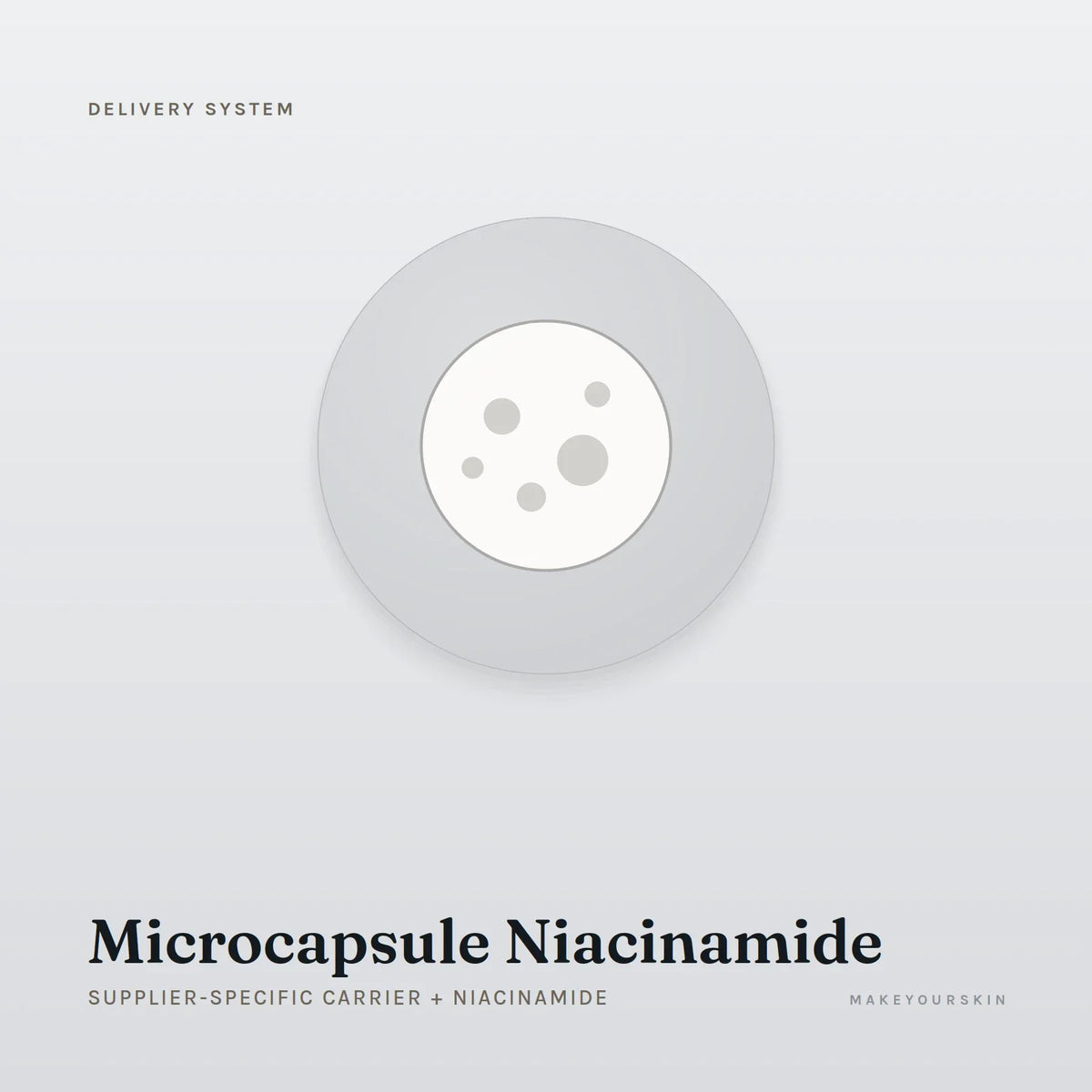 Microcapsule Niacinamide (Supplier-specific carrier + Niacinamide) — dispersion, Global — MakeYourSkin