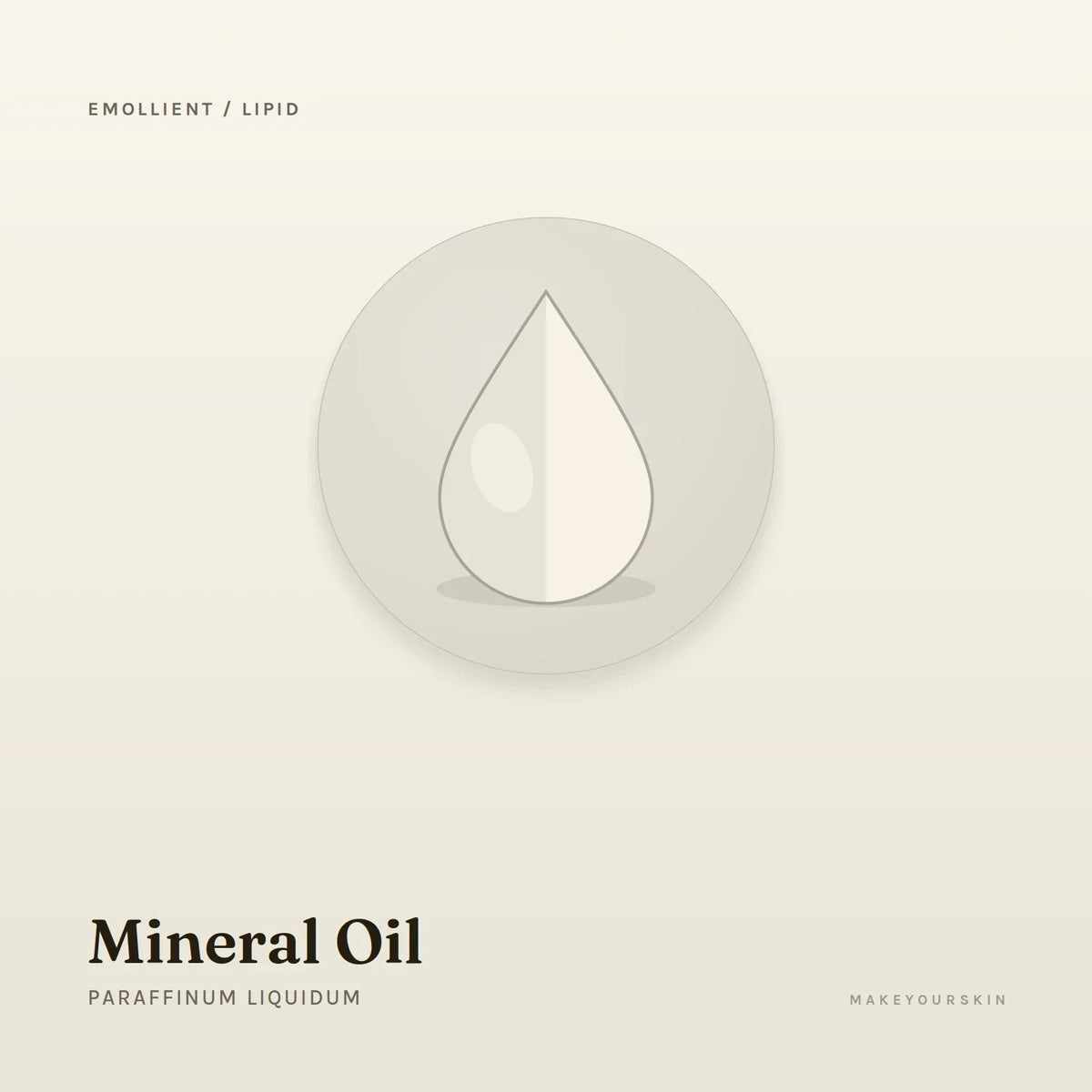 Mineral Oil (Paraffinum Liquidum) — oil, Global — MakeYourSkin