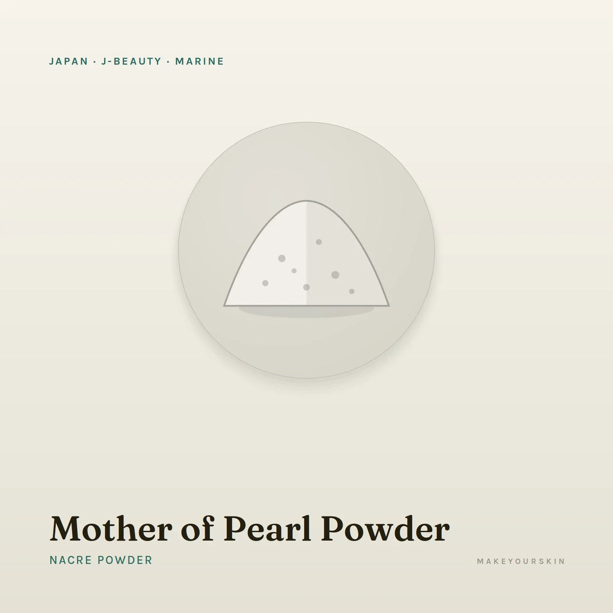 Mother of Pearl Powder (Nacre Powder) — powder, Marine · Algae — MakeYourSkin