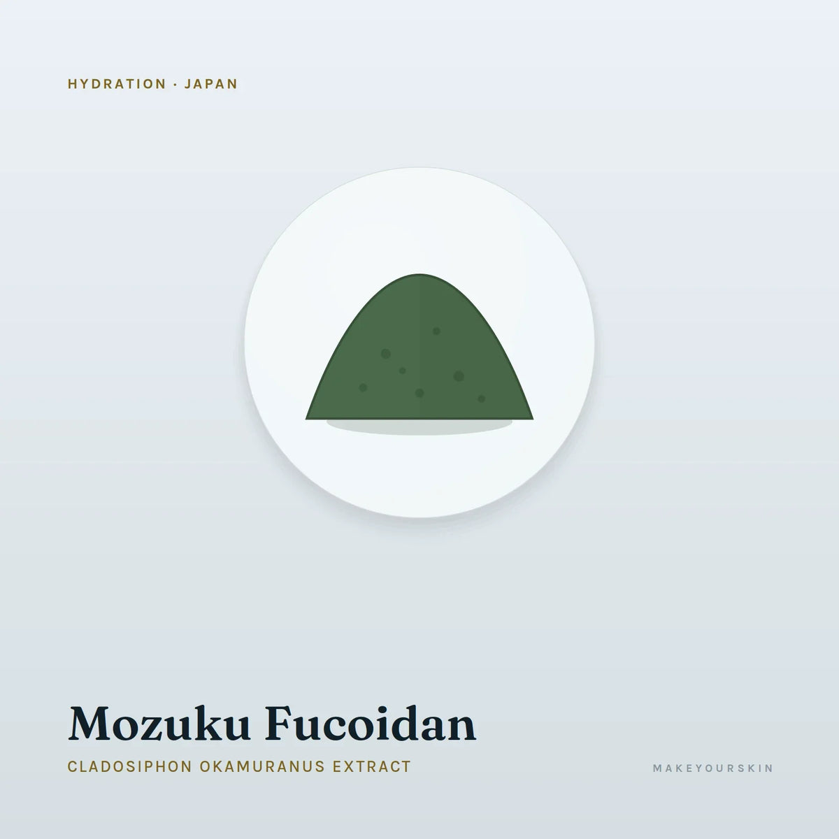 Mozuku Fucoidan (Cladosiphon Okamuranus Extract) — powder, Japan · J-Beauty — MakeYourSkin