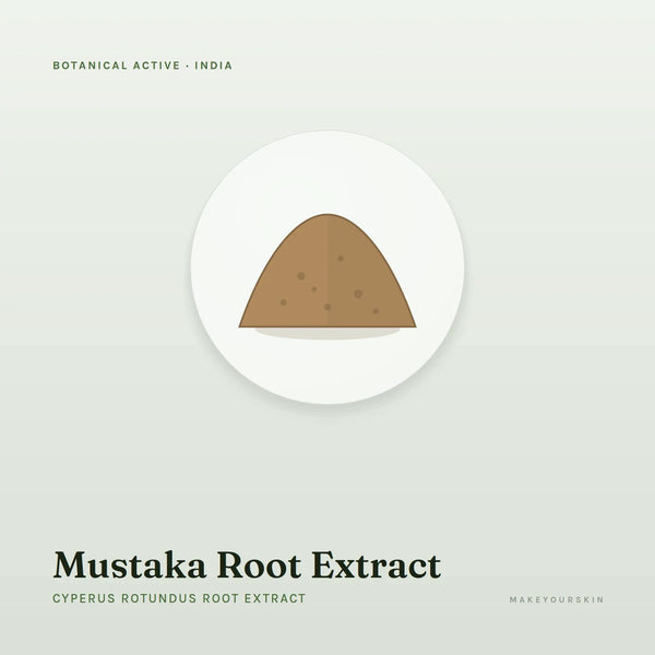 Mustaka Root Extract (Cyperus Rotundus Root Extract) — powder, India · Ayurveda — MakeYourSkin