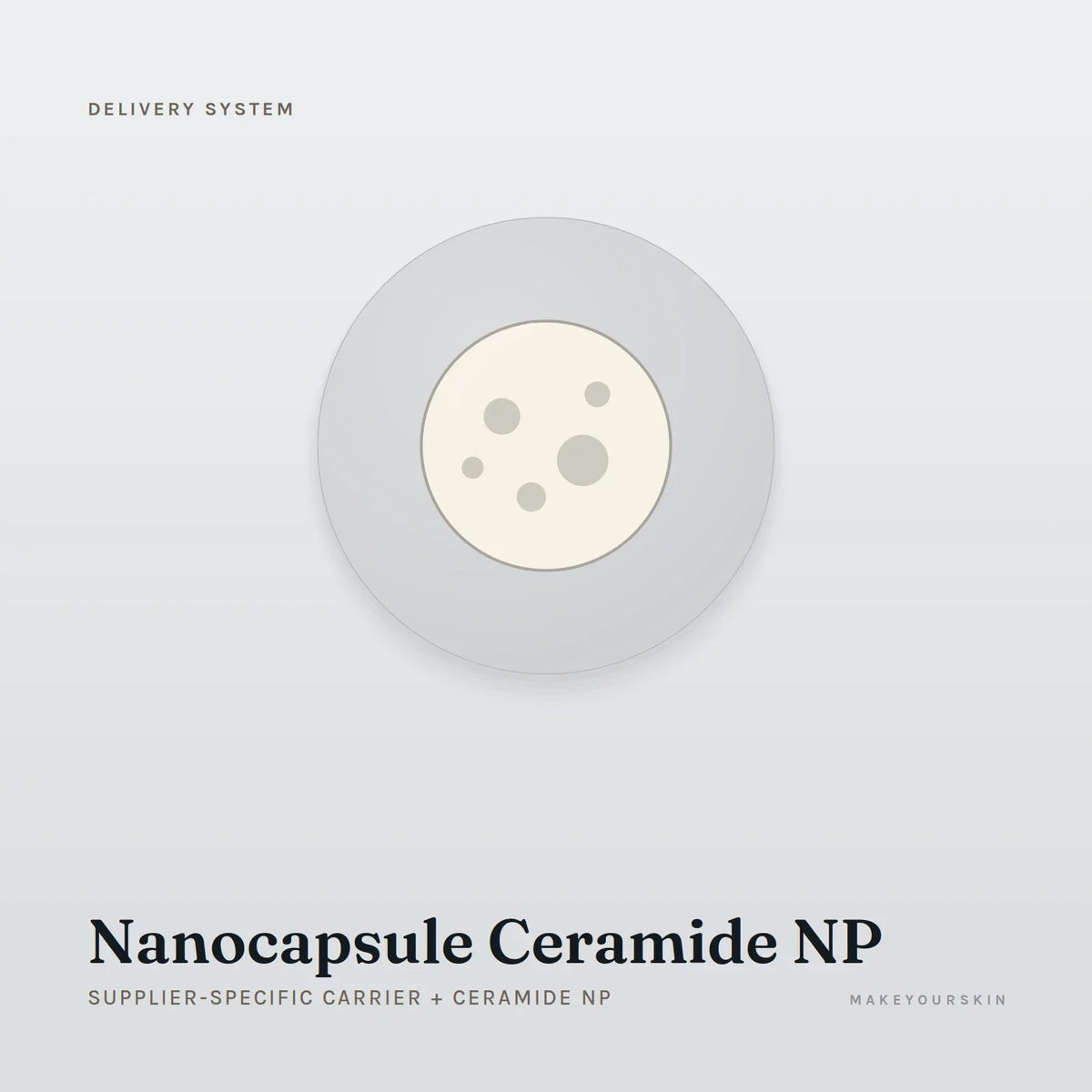 Nanocapsule Ceramide NP (Supplier-specific carrier + Ceramide NP) — dispersion, Global — MakeYourSkin
