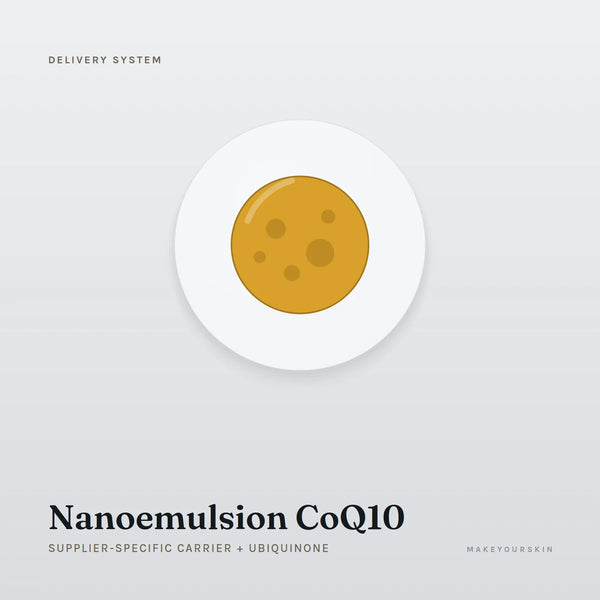 Nanoemulsion CoQ10 (Supplier-specific carrier + Ubiquinone) — dispersion, Global — MakeYourSkin