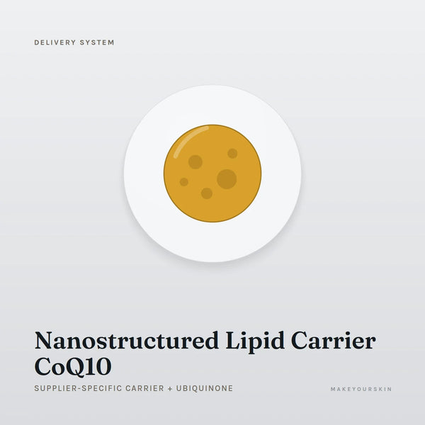 Nanostructured Lipid Carrier CoQ10 (Supplier-specific carrier + Ubiquinone) — dispersion, Global — MakeYourSkin