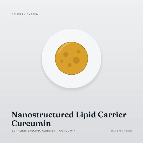 Nanostructured Lipid Carrier Curcumin (Supplier-specific carrier + Curcumin) — dispersion, Global — MakeYourSkin