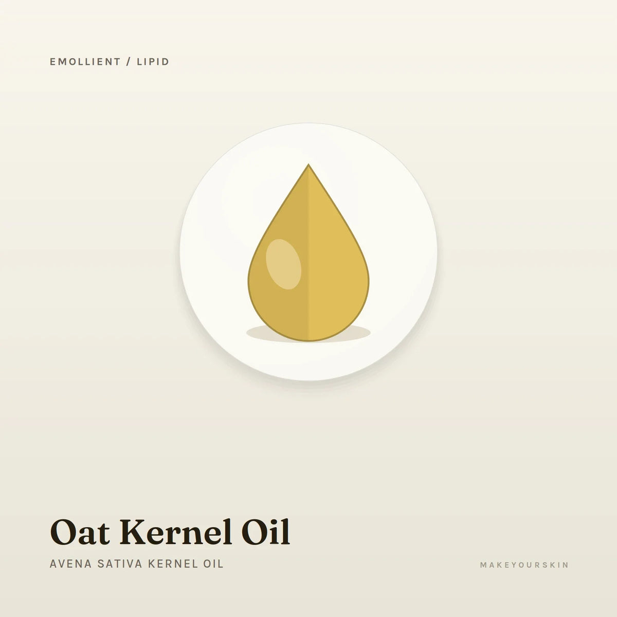 Oat Kernel Oil (Avena Sativa Kernel Oil) — oil, Global — MakeYourSkin