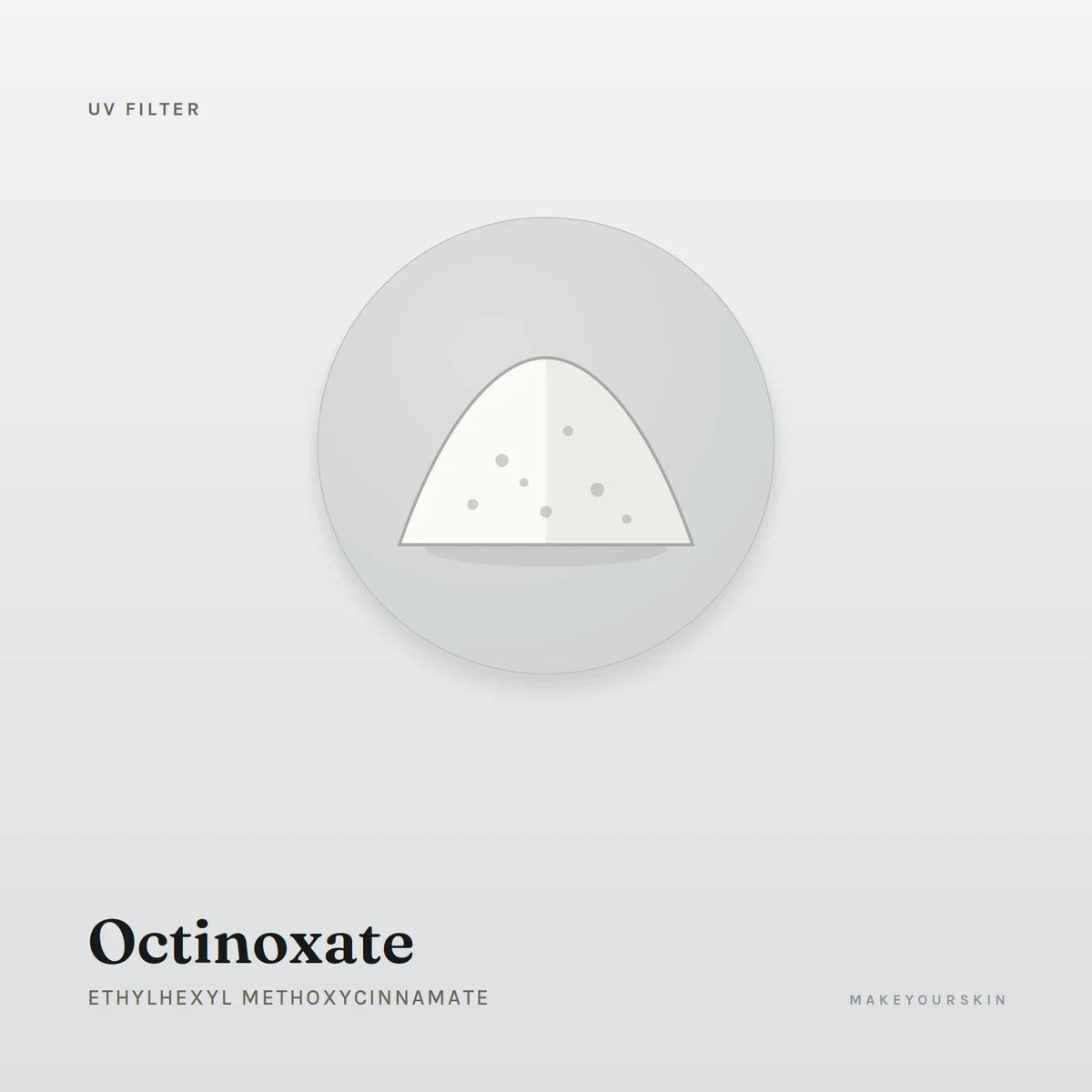 Octinoxate (Ethylhexyl Methoxycinnamate) — powder, Global — MakeYourSkin