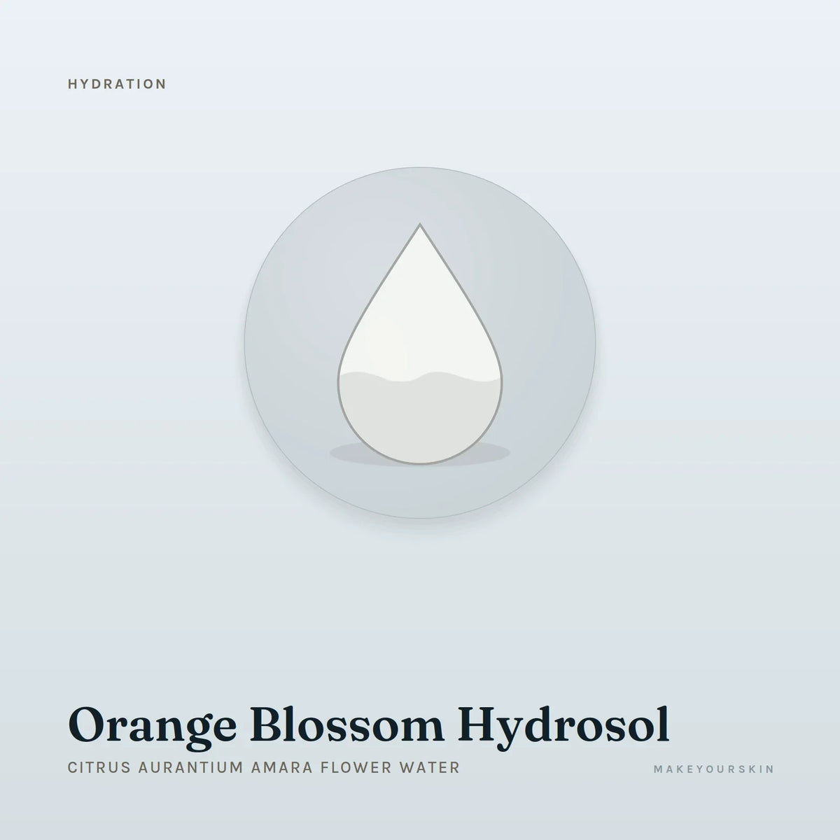 Orange Blossom Hydrosol (Citrus Aurantium Amara Flower Water) — liquid, Global — MakeYourSkin