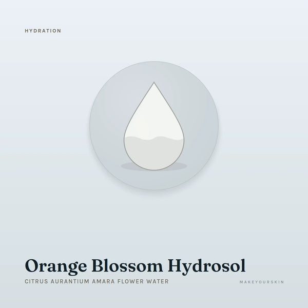Orange Blossom Hydrosol (Citrus Aurantium Amara Flower Water) — liquid, Global — MakeYourSkin