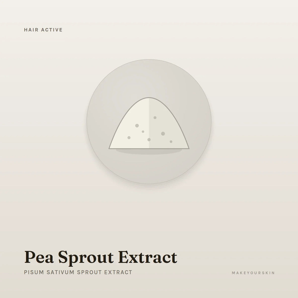 Pea Sprout Extract (Pisum Sativum Sprout Extract) — powder, Global — MakeYourSkin