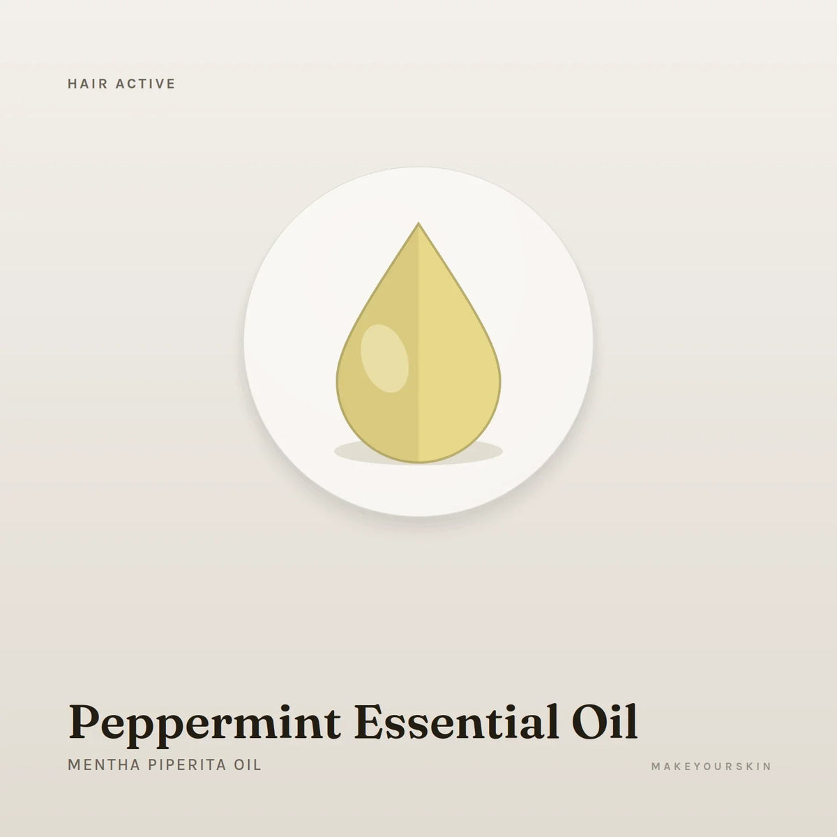 Peppermint Essential Oil (Mentha Piperita Oil) — oil, Global — MakeYourSkin