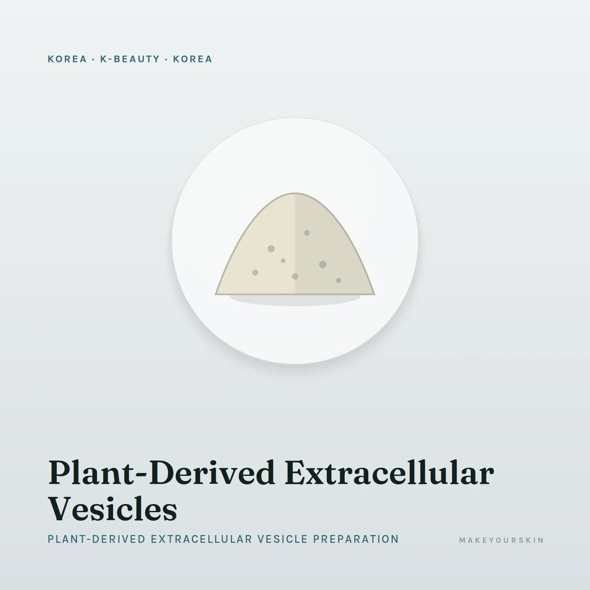 Plant-Derived Extracellular Vesicles (Plant-Derived Extracellular Vesicle Preparation) — powder, Korea · K-Beauty — MakeYourSkin