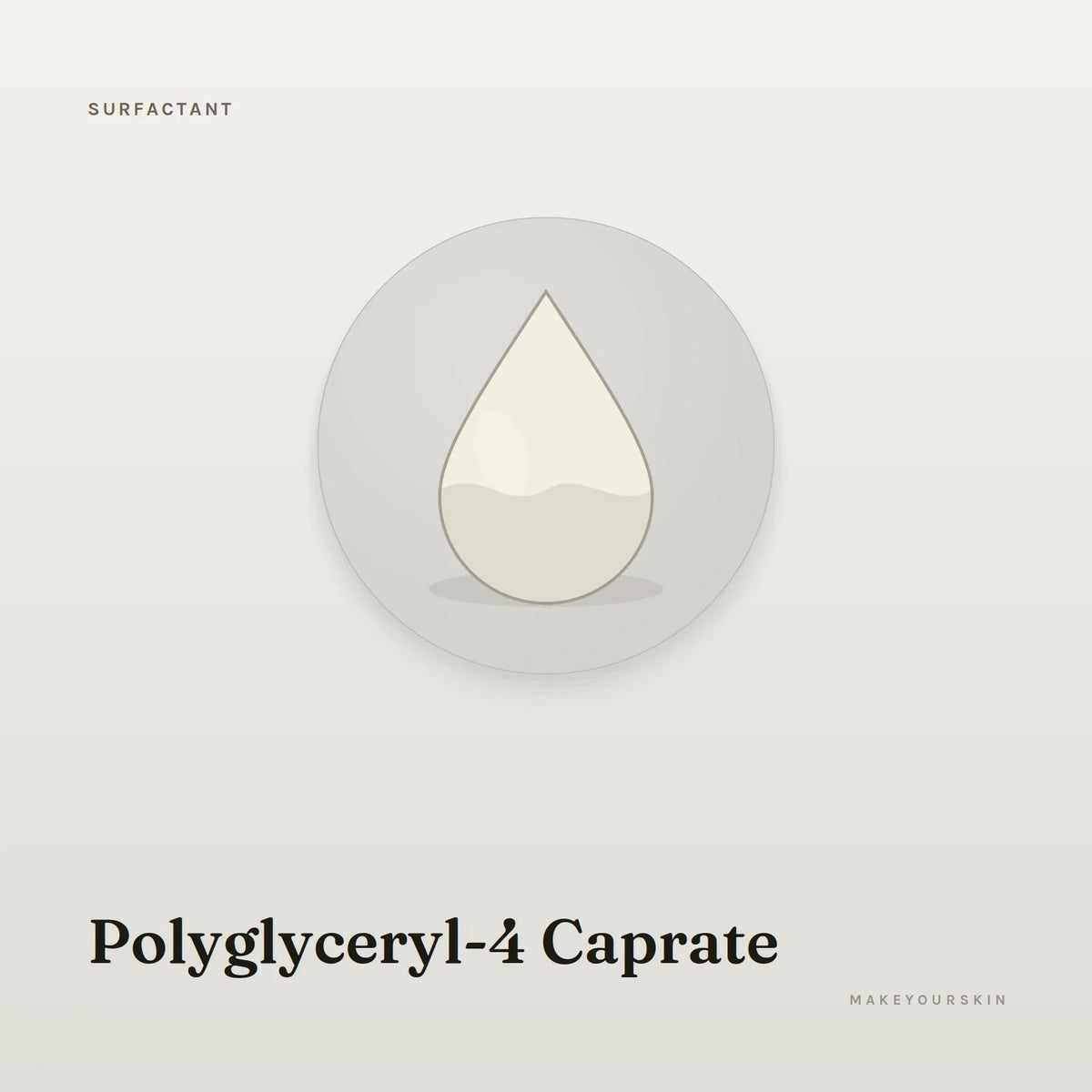 Polyglyceryl-4 Caprate — liquid, Global — MakeYourSkin