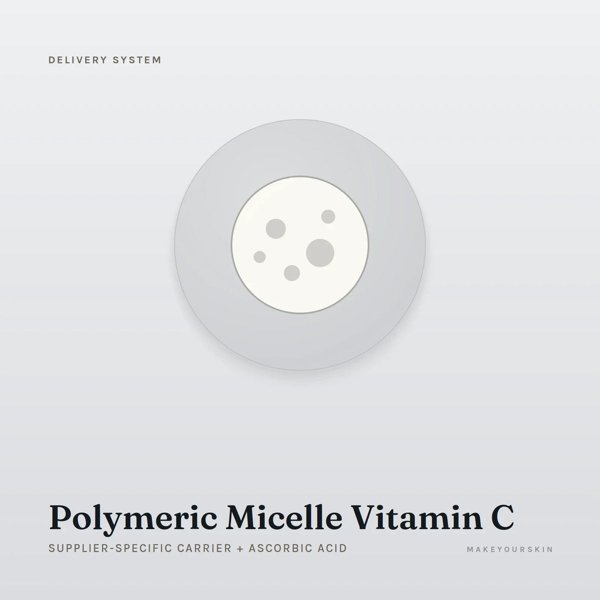 Polymeric Micelle Vitamin C (Supplier-specific carrier + Ascorbic Acid) — dispersion, Global — MakeYourSkin