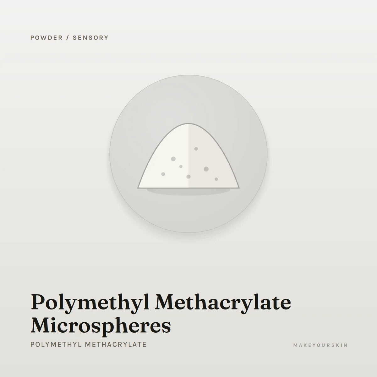 Polymethyl Methacrylate Microspheres (Polymethyl Methacrylate) — powder, Global — MakeYourSkin