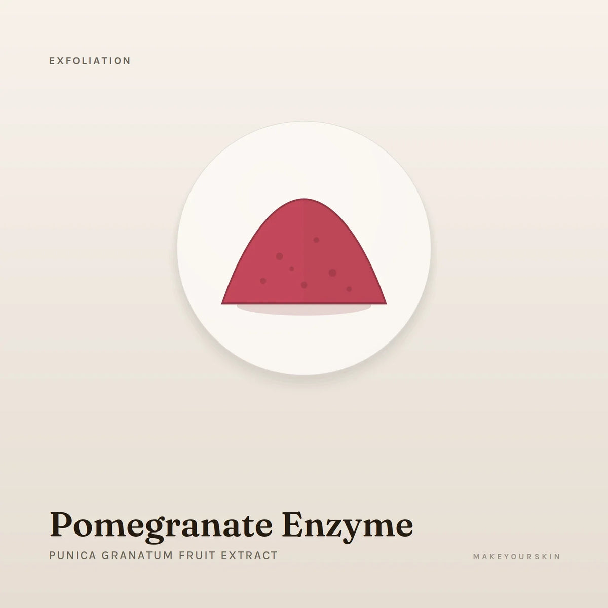 Pomegranate Enzyme (Punica Granatum Fruit Extract) — powder, Global — MakeYourSkin