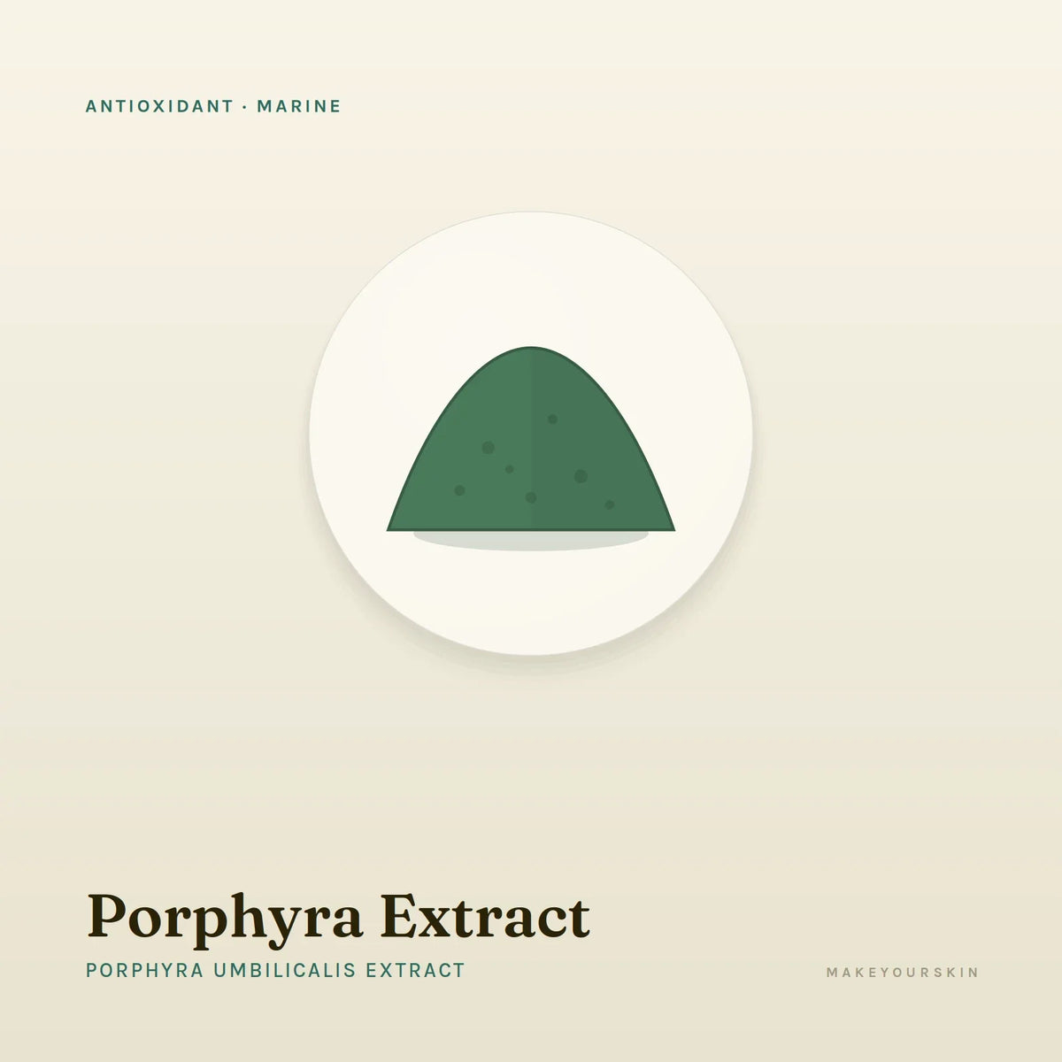 Porphyra Extract (Porphyra Umbilicalis Extract) — powder, Marine · Algae — MakeYourSkin