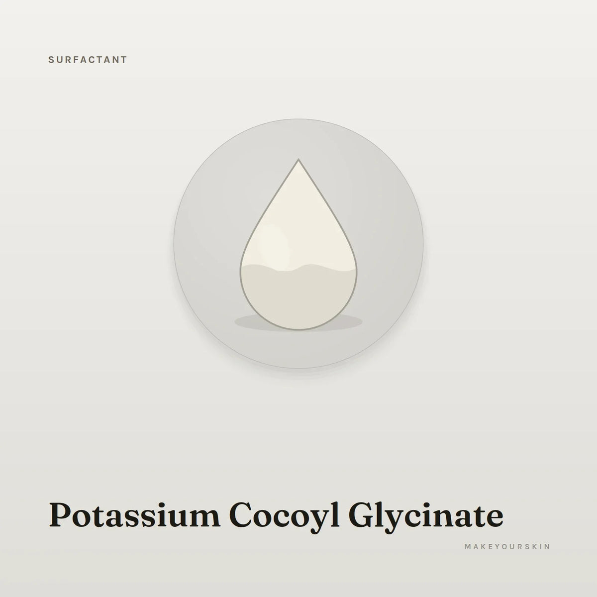 Potassium Cocoyl Glycinate — liquid, Global — MakeYourSkin