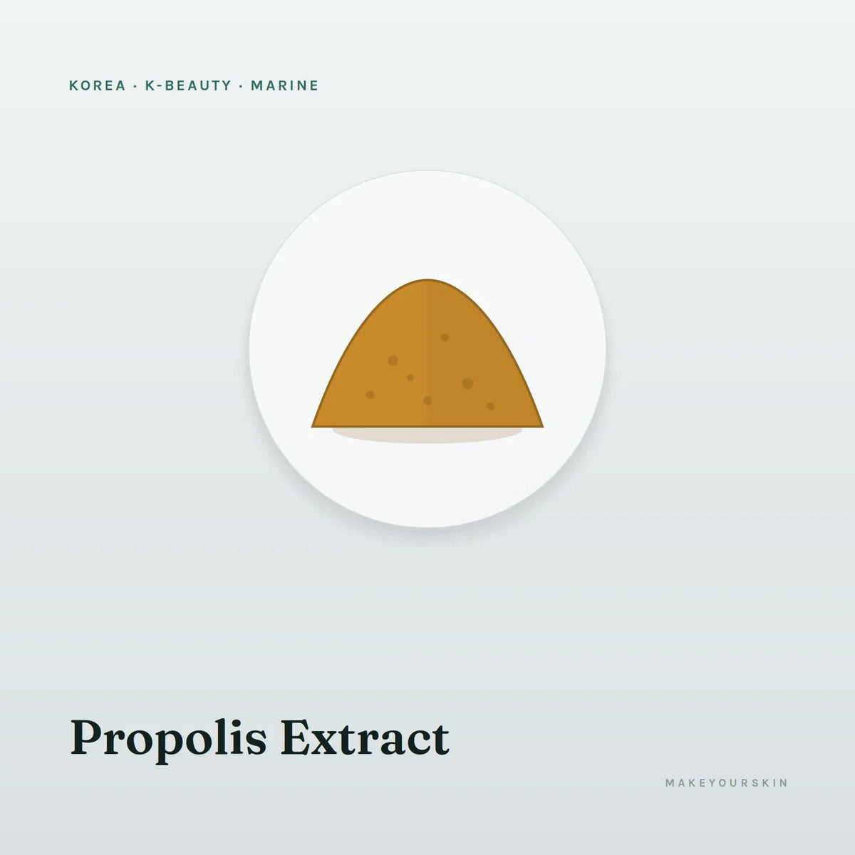 Propolis Extract — powder, Marine · Algae — MakeYourSkin