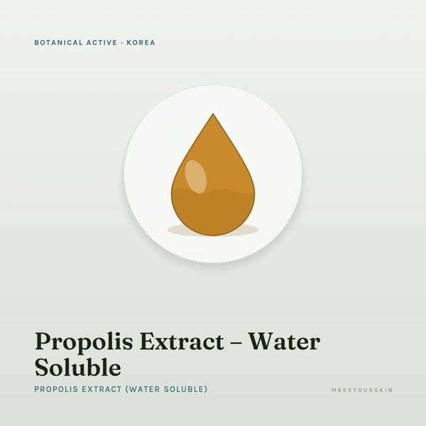 Propolis Extract – Water Soluble (Propolis Extract (Water Soluble)) — liquid, Korea · K-Beauty — MakeYourSkin