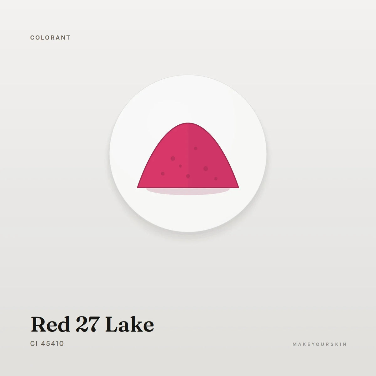 Red 27 Lake (CI 45410) — powder, Global — MakeYourSkin