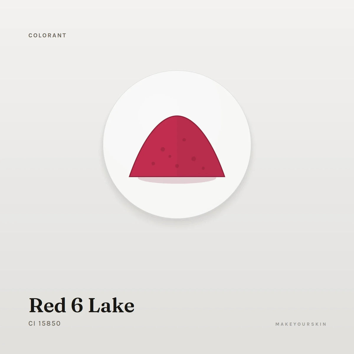 Red 6 Lake (CI 15850) — powder, Global — MakeYourSkin