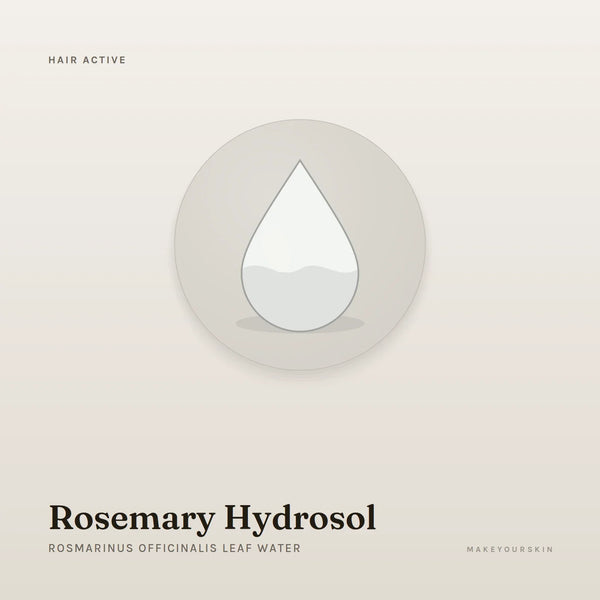 Rosemary Hydrosol (Rosmarinus Officinalis Leaf Water) — liquid, Global — MakeYourSkin