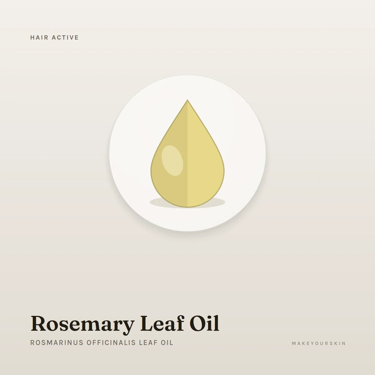 Rosemary Leaf Oil (Rosmarinus Officinalis Leaf Oil) — oil, Global — MakeYourSkin