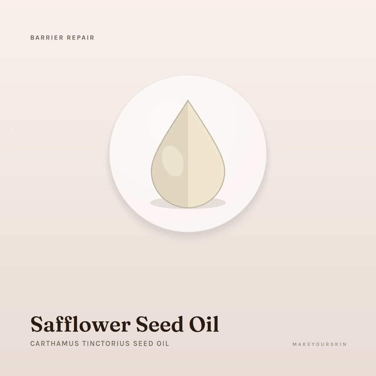Safflower Seed Oil (Carthamus Tinctorius Seed Oil) — oil, Global — MakeYourSkin