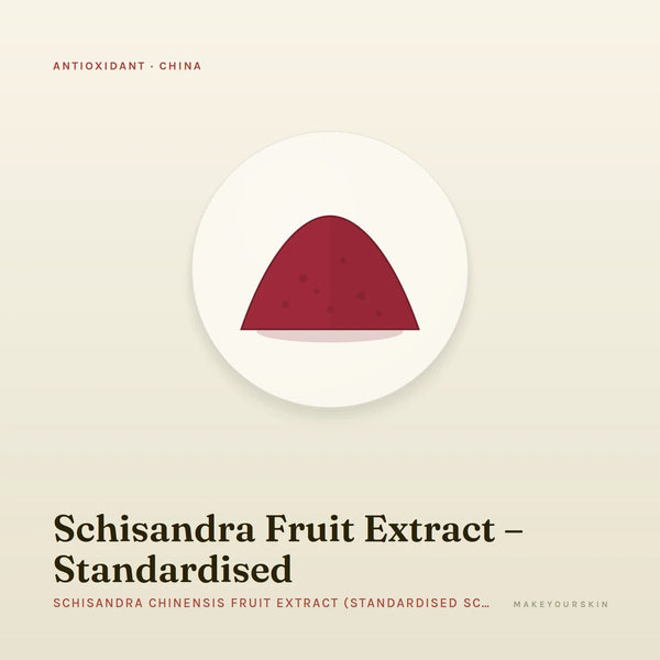 Schisandra Fruit Extract – Standardised (Schisandra Chinensis Fruit Extract (Standardised Schisandrins)) — powder, China · TCM — MakeYourSkin