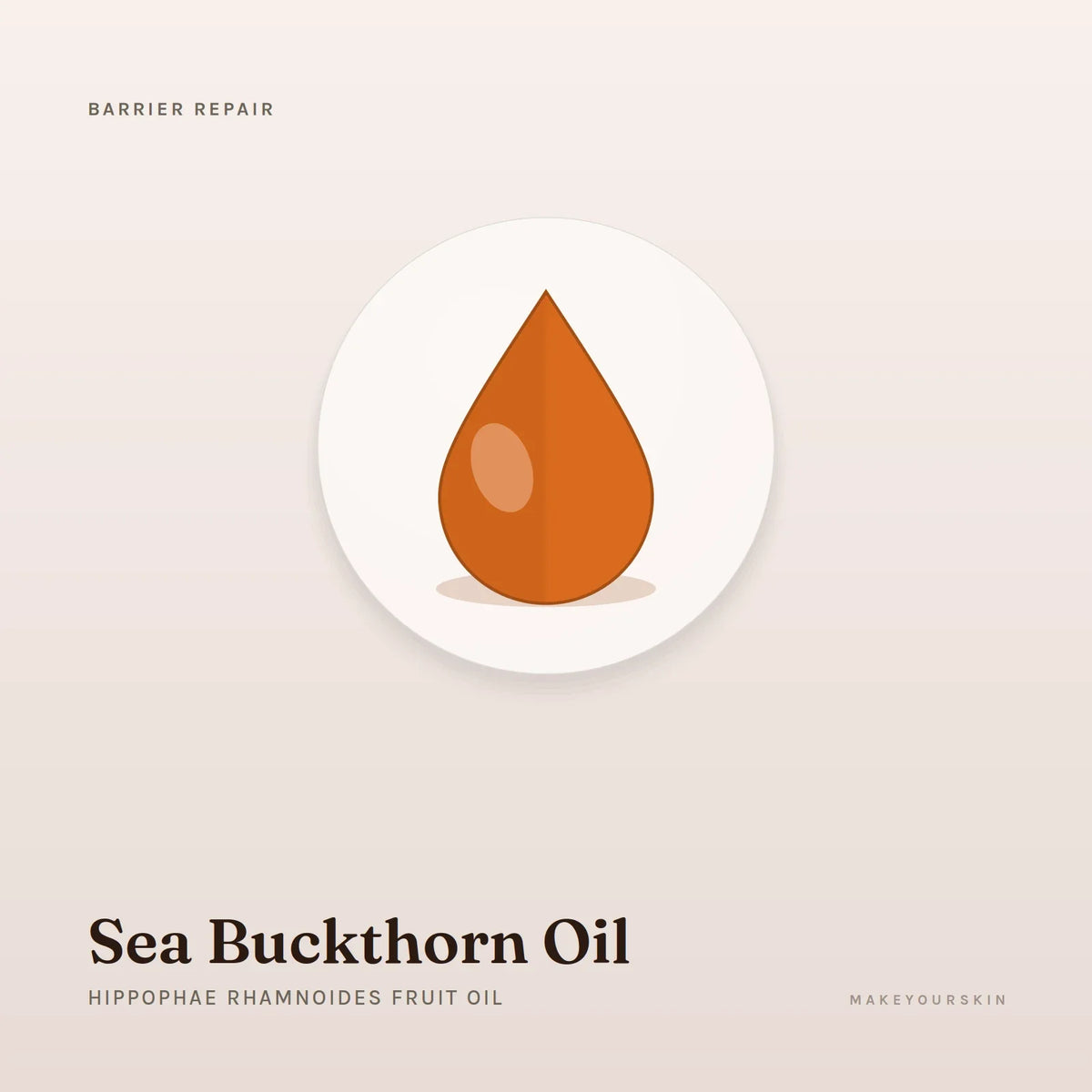 Sea Buckthorn Oil (Hippophae Rhamnoides Fruit Oil) — oil, Global — MakeYourSkin