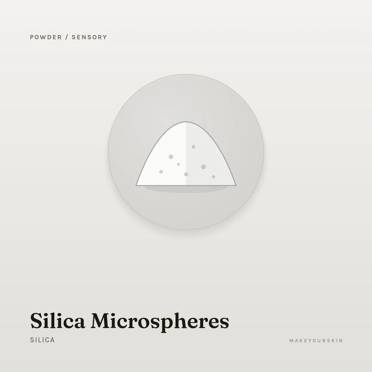 Silica Microspheres (Silica) — powder, Global — MakeYourSkin