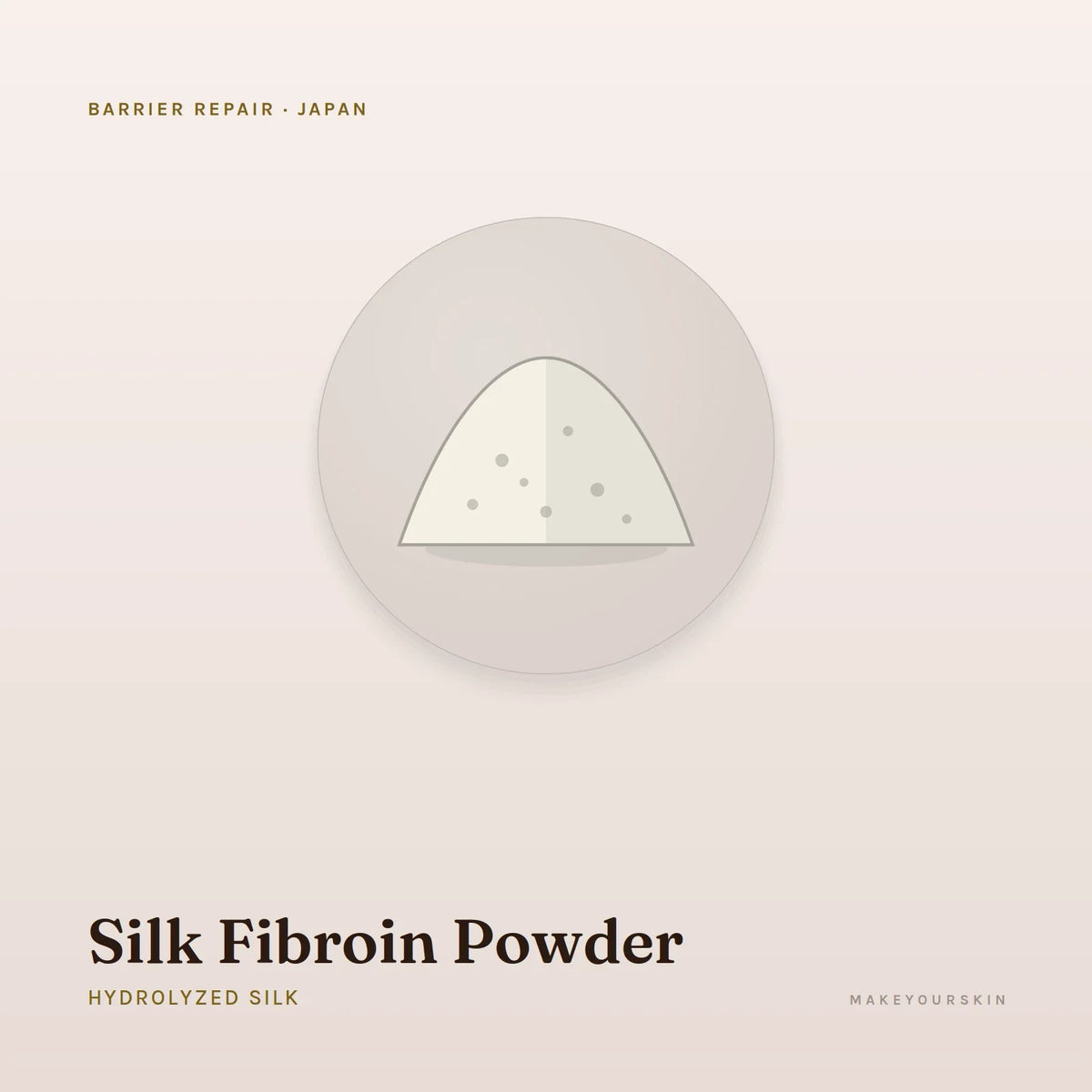 Silk Fibroin Powder (Hydrolyzed Silk) — powder, Japan · J-Beauty — MakeYourSkin
