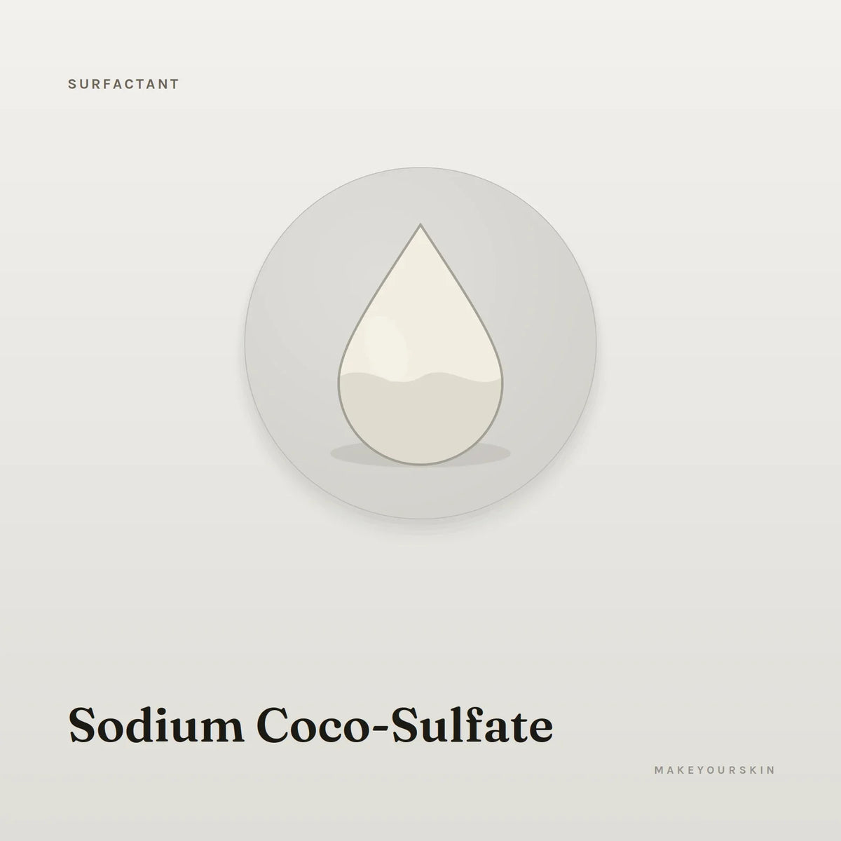 Sodium Coco-Sulfate — liquid, Global — MakeYourSkin